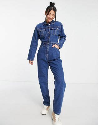 denim boiler suit with louis vuitton belt|best summer boiler suits.